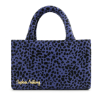 Mini leopard tote